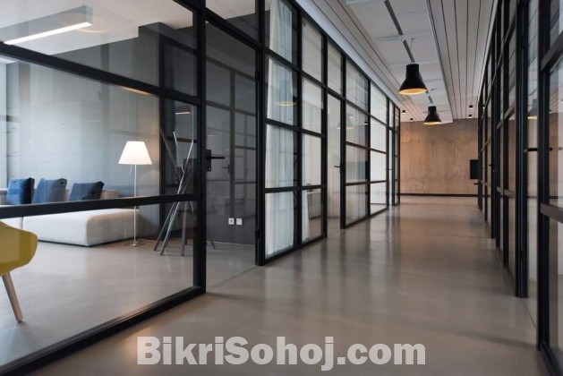 Glass door  Tempered